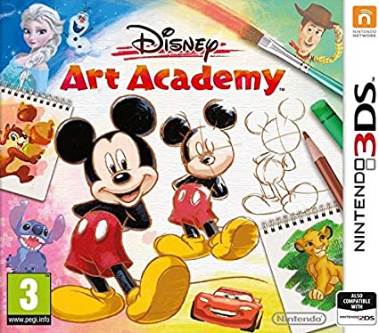 Disney Art Academy (ITALIAN Cover - English in Game) 3DS