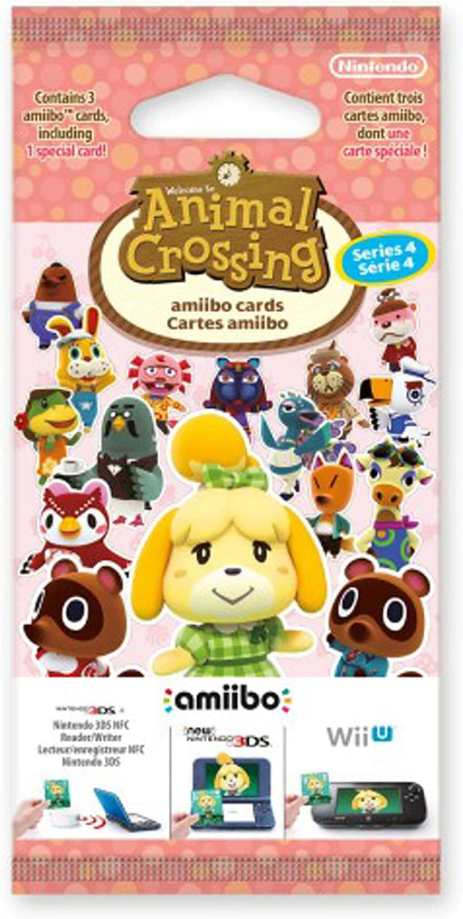Animal Crossing: Happy Home Designer Amiibo 3 Card Pack (Series 4) 3DS