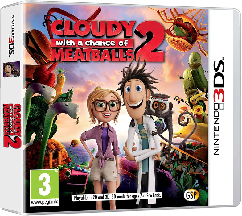 Cloudy with a Chance of Meatballs 2  3DS