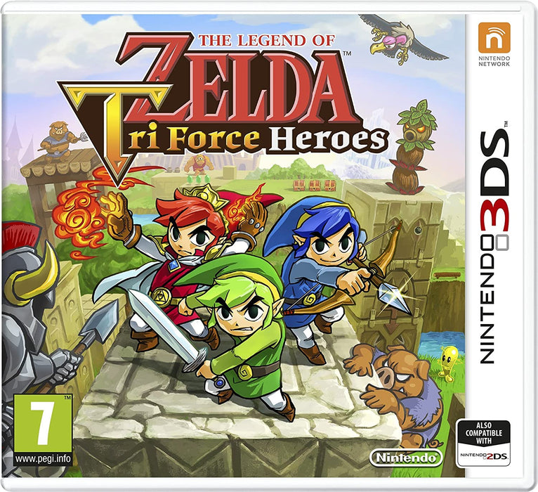 The Legend of Zelda: Tri Force Heroes 3DS