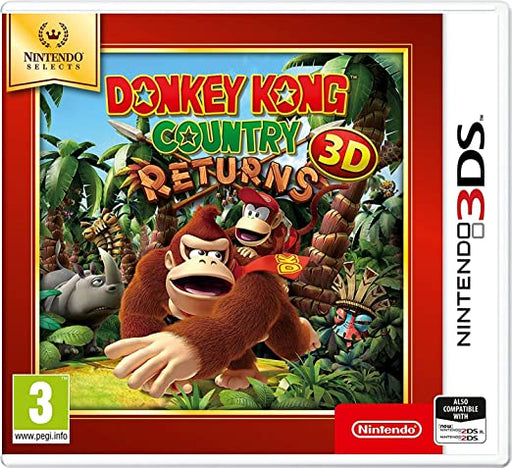 Donkey Kong Country Returns 3D (Selects) 3DS