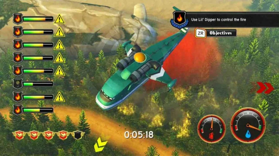 Disney Planes: Missione Antincendio (Fire and Rescue) (Italian Box - English in Game) Wii U