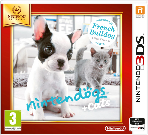 Nintendogs and Cats 3D: French Bulldog (Selects) 3DS