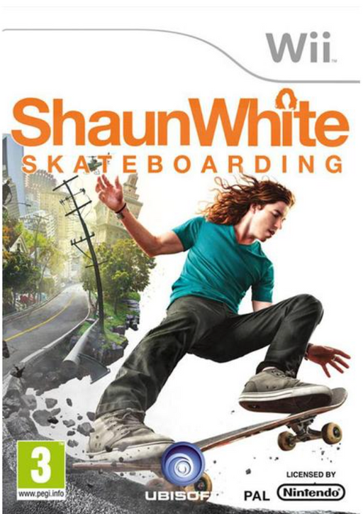 Shaun White Skateboarding  Wii