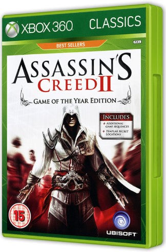 Assassin's Creed II (2) GOTY Edition - Classics  Xbox 360