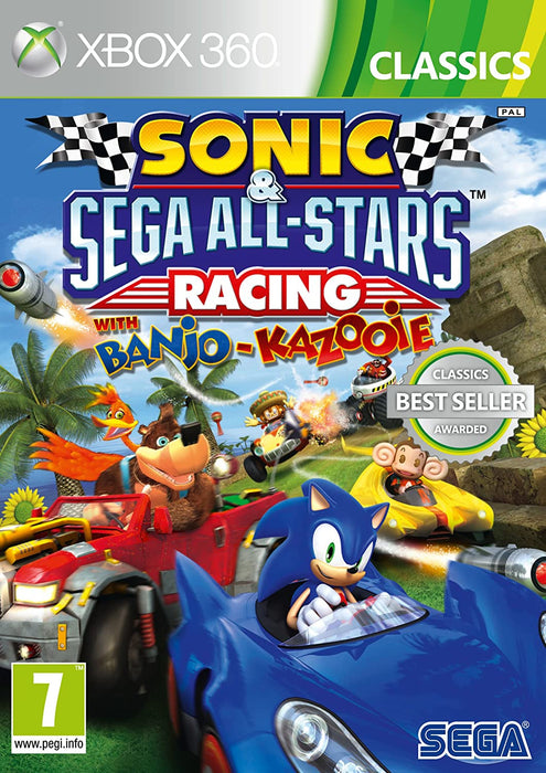 Sonic & SEGA All-Stars Racing w. Banjo & Kazooie (Classics) Xbox 360