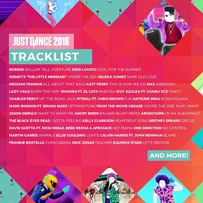 Just Dance 2016 (USA) (Region Free) PS3