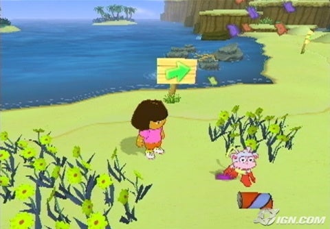 Dora Saves the Mermaids (USA) (Region Free) NDS