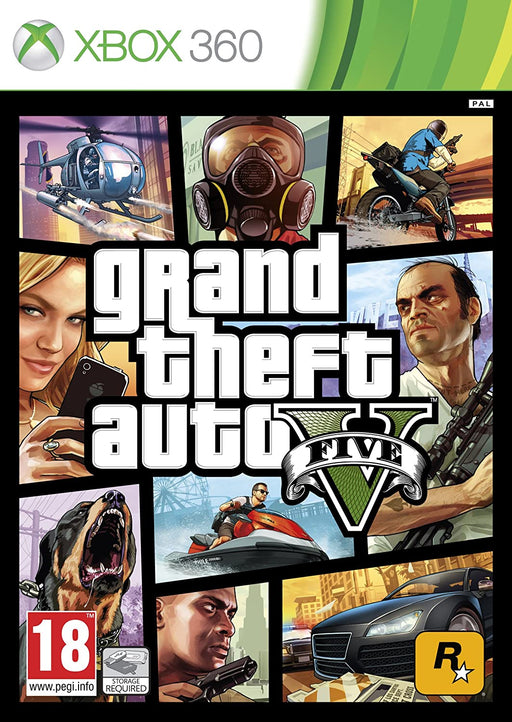 Grand Theft Auto V (5) Xbox 360