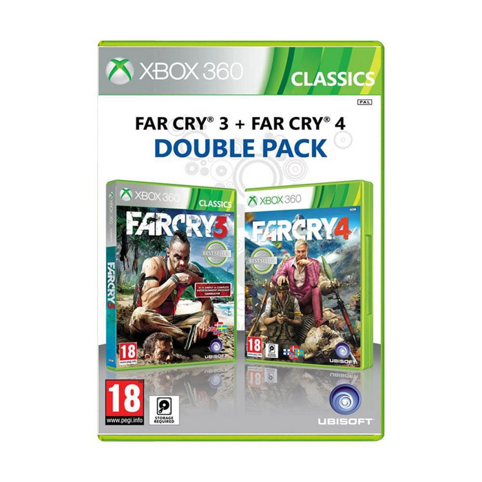 Far Cry 3 & Far Cry 4 (Double Pack) Xbox 360