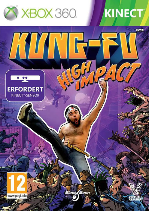 Kung-Fu: High Impact (Kinect) (Italian Box - English in Game) Xbox 360