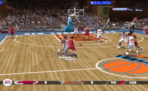 NBA Live 08 PSP