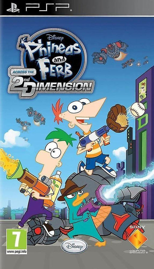 Phineas & Ferb: Across the Second Dimension PSP