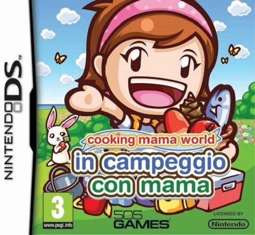 Cooking Mama World: Campeggio Con Mama (Italian Box - English in Game) NDS