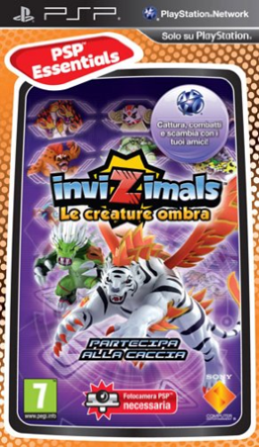 Invizimals - The Shadow Creatures (Essentials) (Italian Box - English in Game) PSP