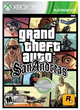 Grand Theft Auto San Andreas (Classics) (USA IMPORT) (Multi Region) Xbox 360