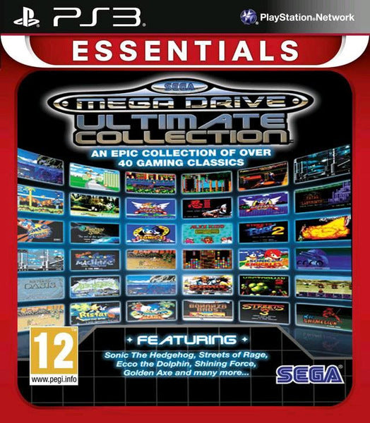 Sega Megadrive Ultimate Collection (Essentials) PS3