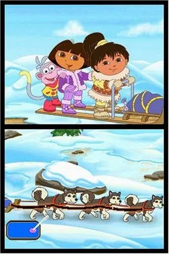 Dora the Explorer: Dora Saves the Snow Princess (USA) (Region Free) NDS