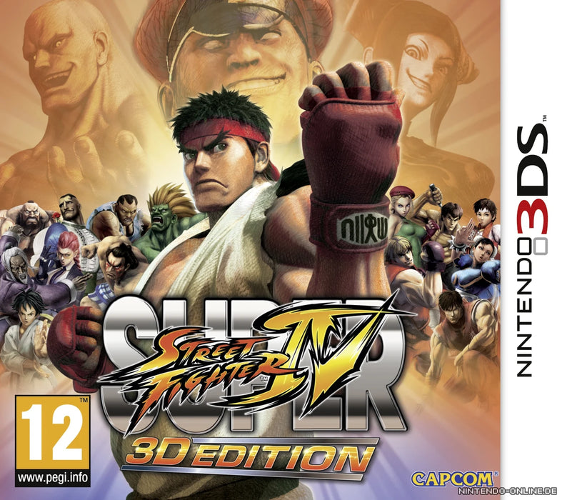 Super Street Fighter IV: 3D Edition (Italian Box - English Game) 3DS