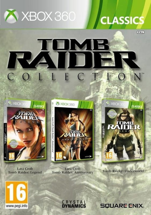 Tomb Raider (Legend, Anniversary, Underworld) Triple pack X360