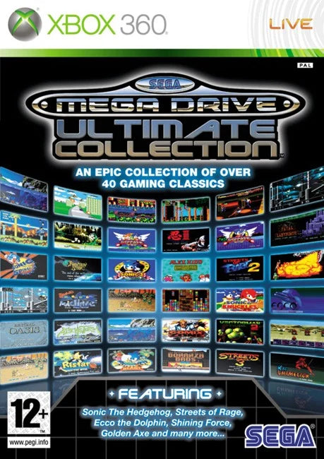 SEGA Mega Drive: Ultimate Collection (Classics) Xbox 360