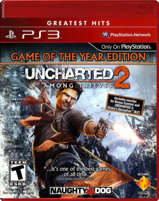 Uncharted 2: G.O.T.Y. (USA) (Region Free) PS3